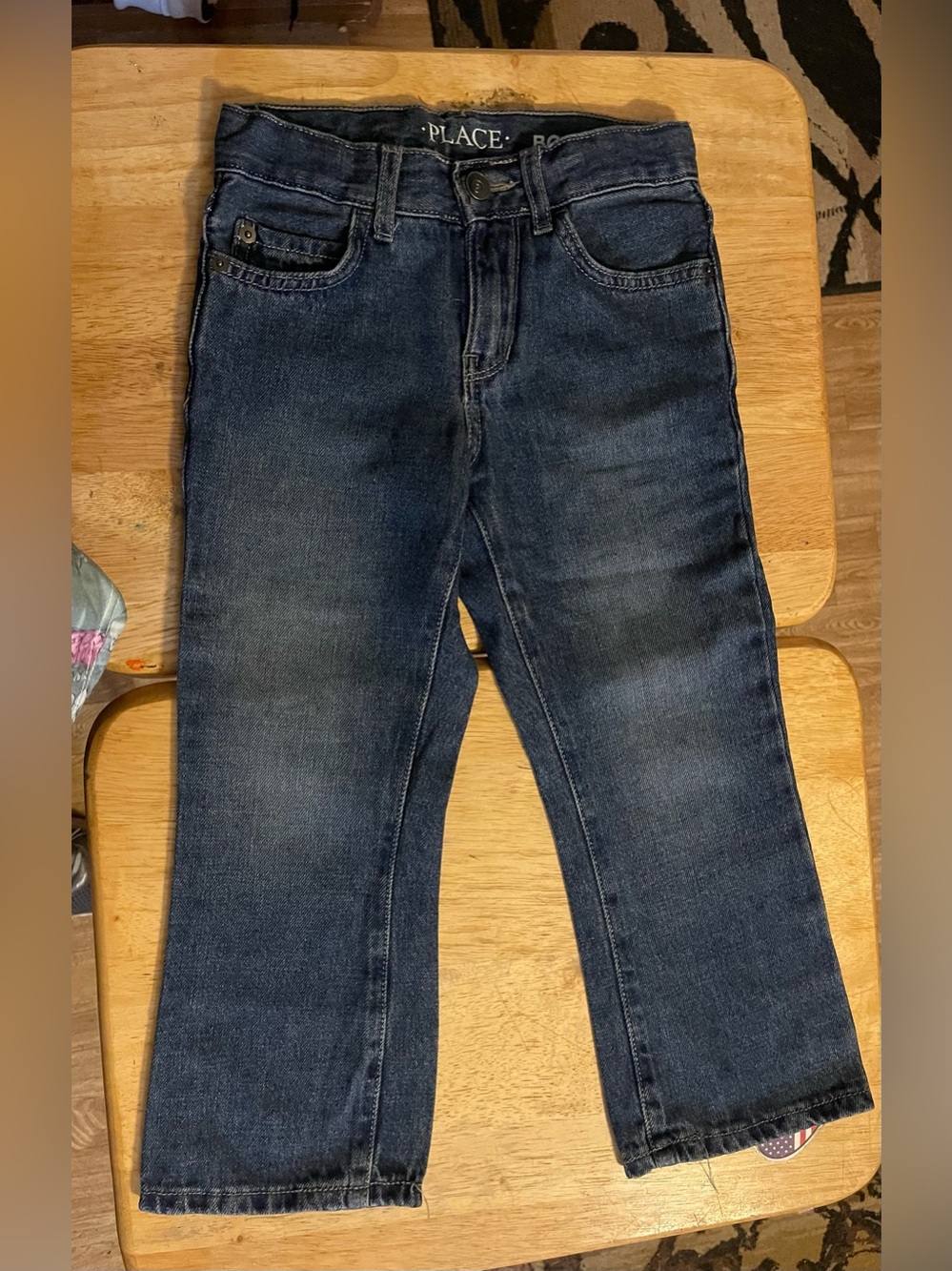 Children's Place Kid’s Bootcut Blue Jeans Size 5. NWT